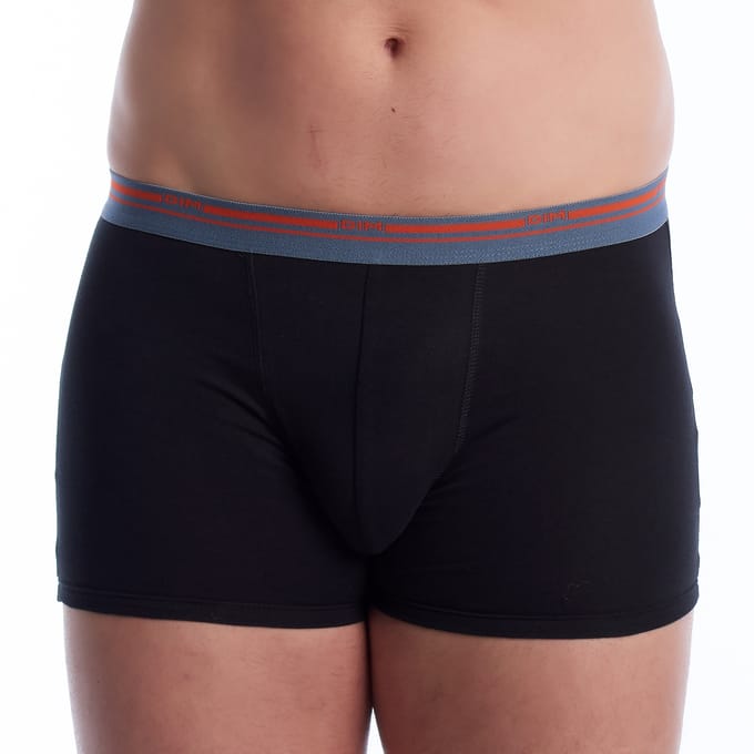 Pakket van 3 herenboxers van katoen in kleuren D306XP