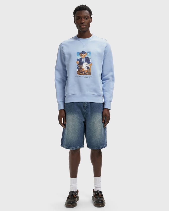 Drummer Baggy Denim Shorts