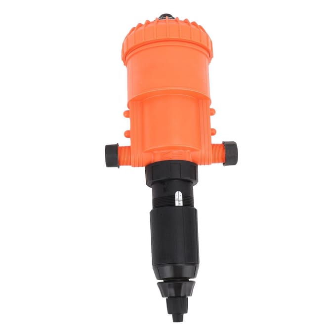 1?5 procent Meststofinjector Doseerpomp met G3/4 Buitendraad Eénknopsbediening Irrigatie-injector orange