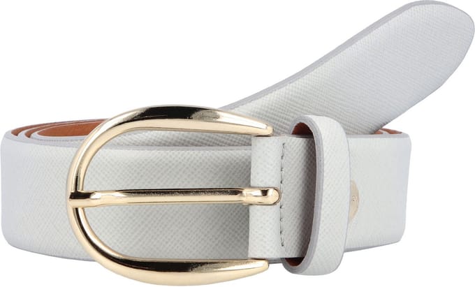Vanzetti Leren Riem 30mm Leather Belt W100 Light Grey Lichtgrijs