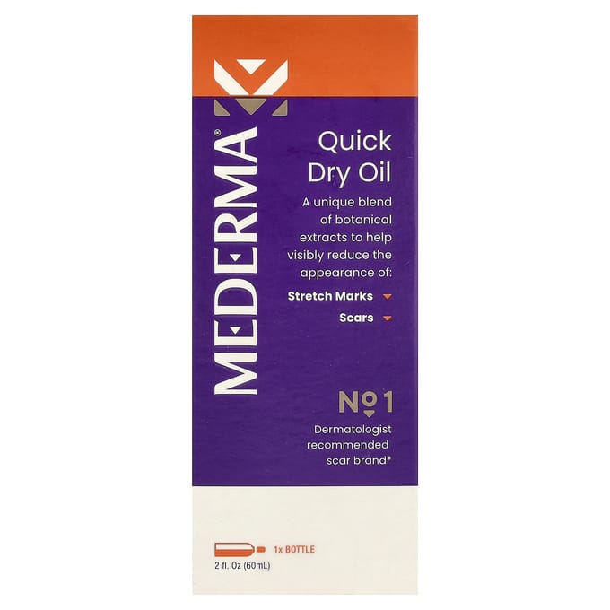 Mederma, Sneldrogende Olie, 60ml (2 fl oz) white