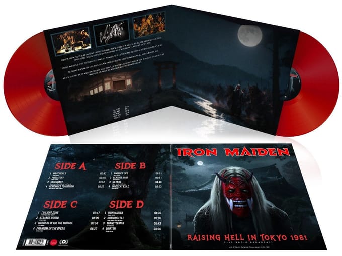 Iron Maiden - Raising Hell In Tokyo 1981 (2 LP) (Coloured Vinyl)