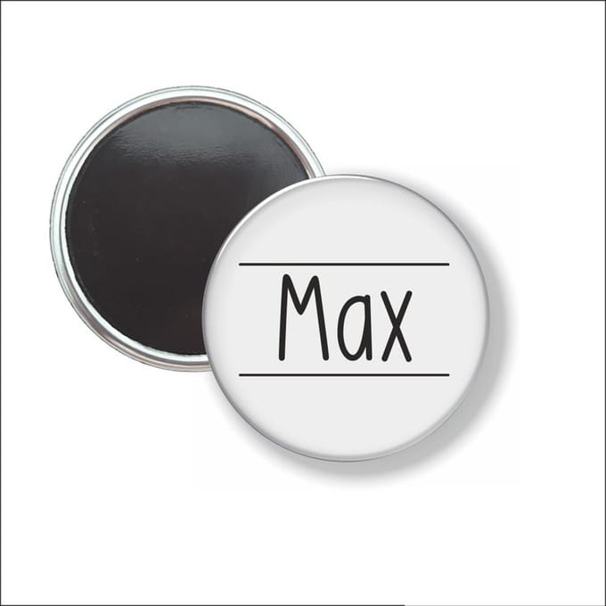 Button Met Magneet 58 MM - Max - NIET VOOR KLEDING