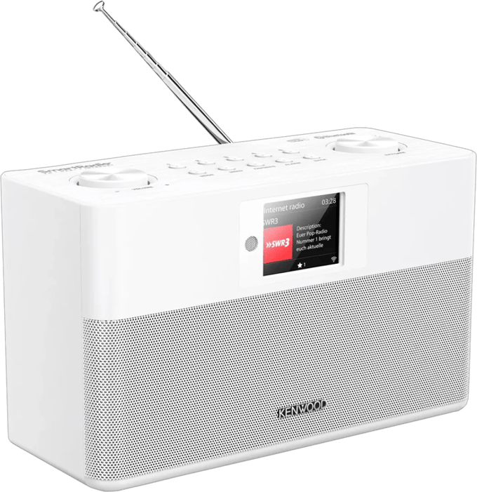 Kenwood CR-ST100S - Smart Internet Radio - DAB+ -  Wit