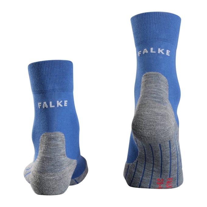 FALKE RU4 anti-blaar katoen functioneel materiaal hardloopsokken heren blauw - maat 46-48