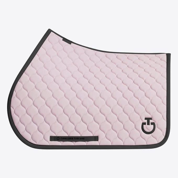 Cavalleria Toscana Circular Quilted Jersey Zadeldek Full Roze