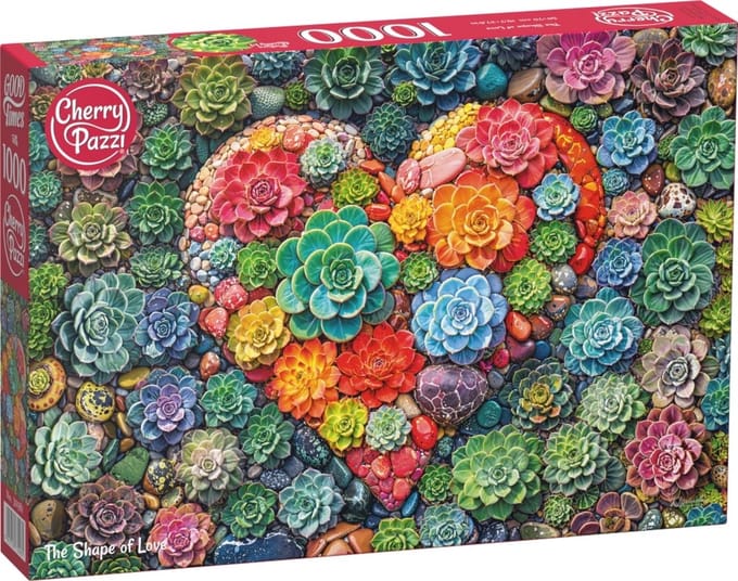 The Shape of Love Puzzel 1000 Stukjes