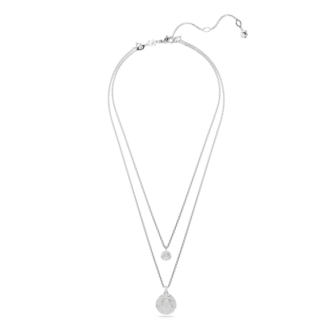 Swarovski 'Meteora' Dames Halsketting van Metaallegering - Zilver 5684244