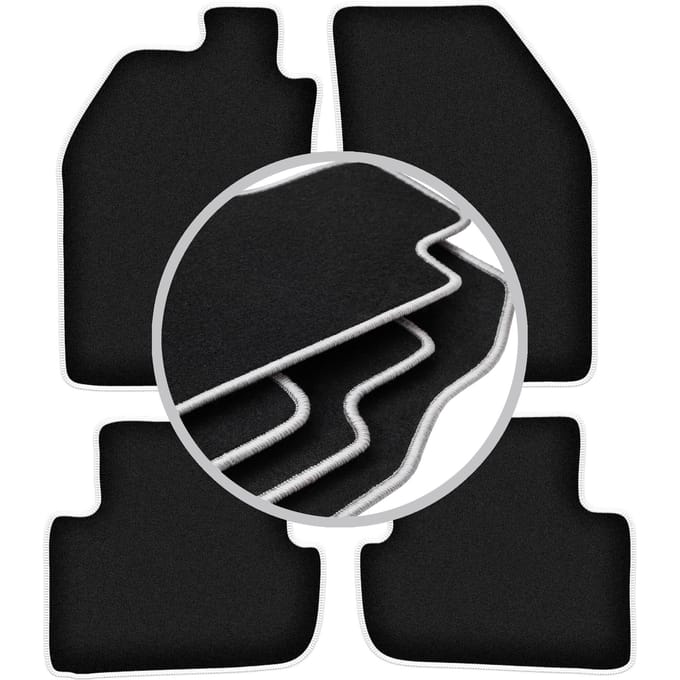CARLUX-SILVER automatten voor: Saab 9000 sedan (1984-1991)