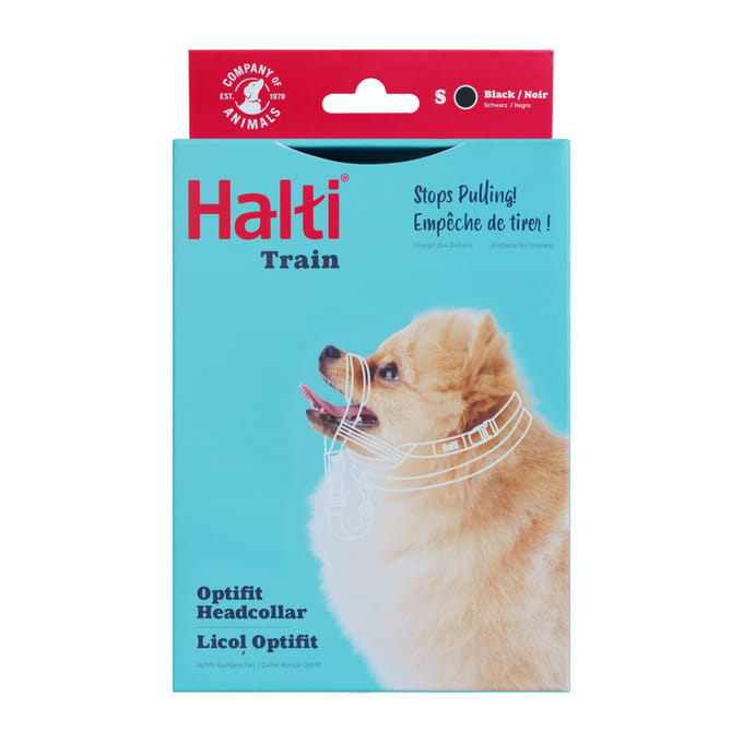 Halti Optifit Headcollar - Hondenhalsband - Zwart Small