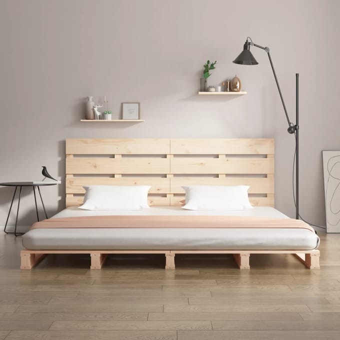 vidaXL - Bedframe - zonder - matras - massief - grenenhout - 160x200 - cm