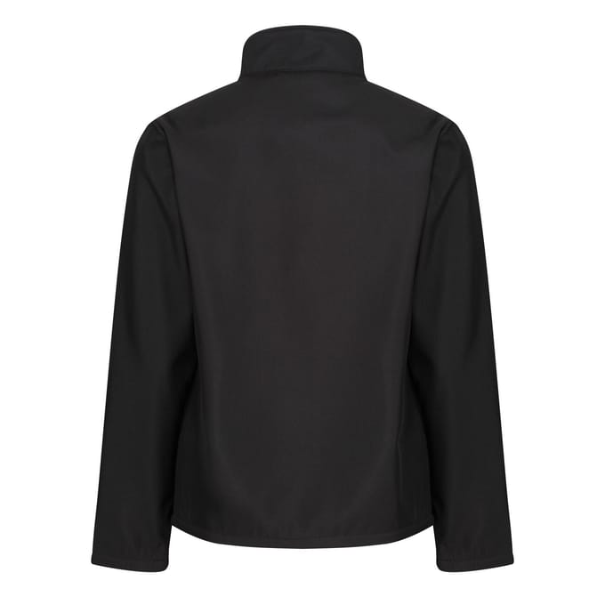 Regatta Heren Ablaze Printable Soft Shell Jas (Zwart/Klassiek Rood)