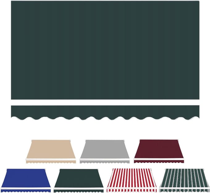 Luifel Doek - Zonnescherm Vervanging - Buiten Leven - Waterdicht Polyester - 7.14 kg