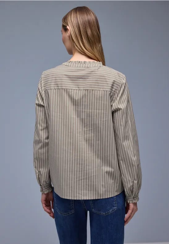 Blouse met ruches