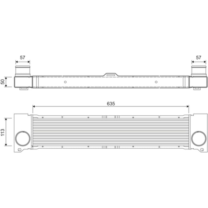 Intercooler VALEO 818808