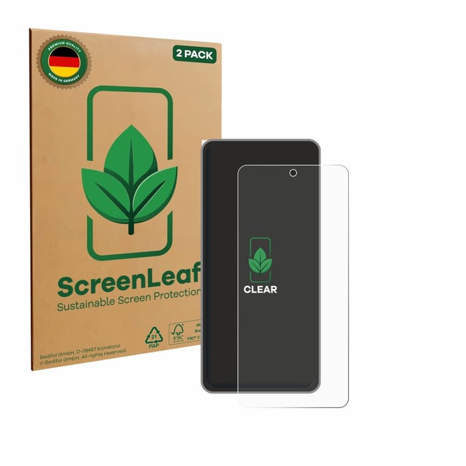2 Stuks Screenprotector voor realme GT 7T - Hoogwaardige Beschermfolie transparant
