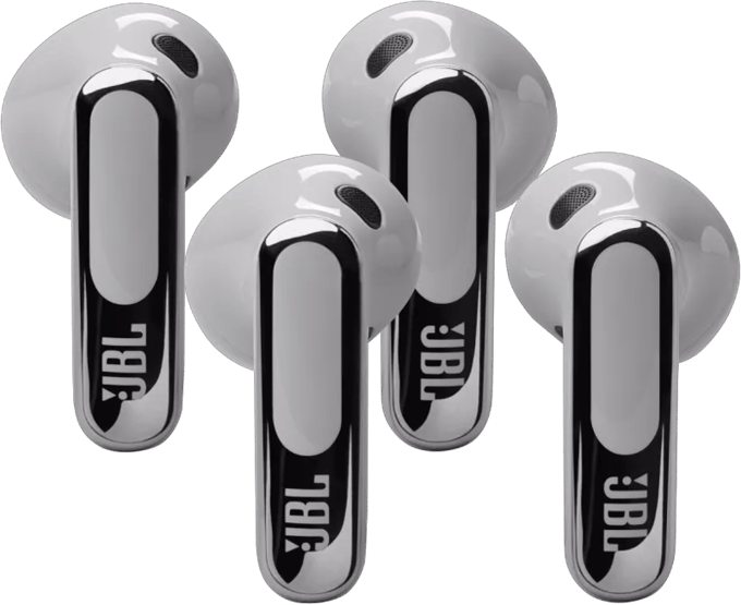 JBL Live Flex 3 Zilver duo pack
