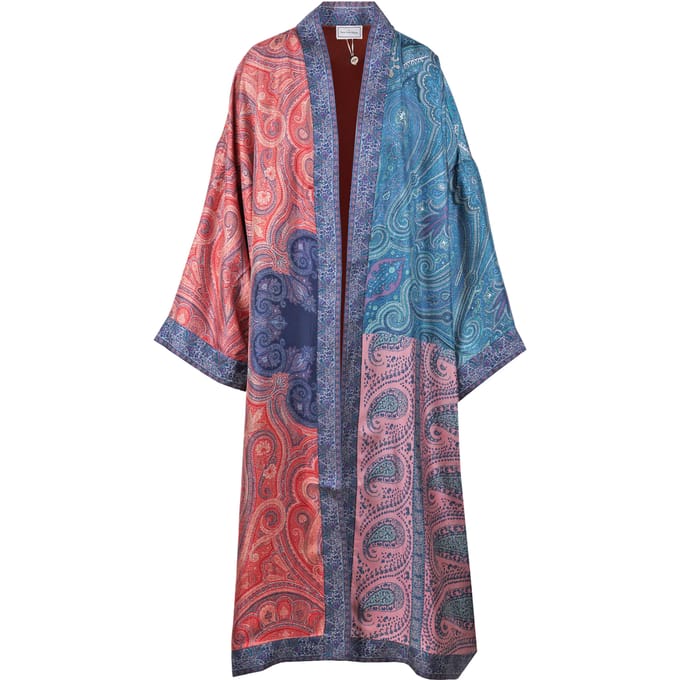 Pierre-louis Mascia - Kimono - 470087 - Red/Blu