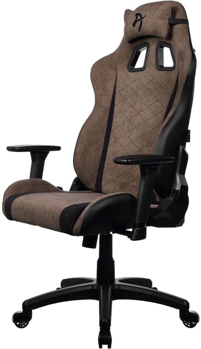 Arozzi Avanti Gamingstoel - Soft Fabric™ - Bruin