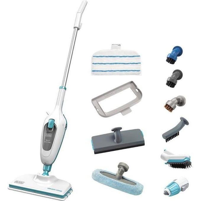 BLACK+DECKER 1300W 10IN1 Steam-mop - FSMH13E10-QS