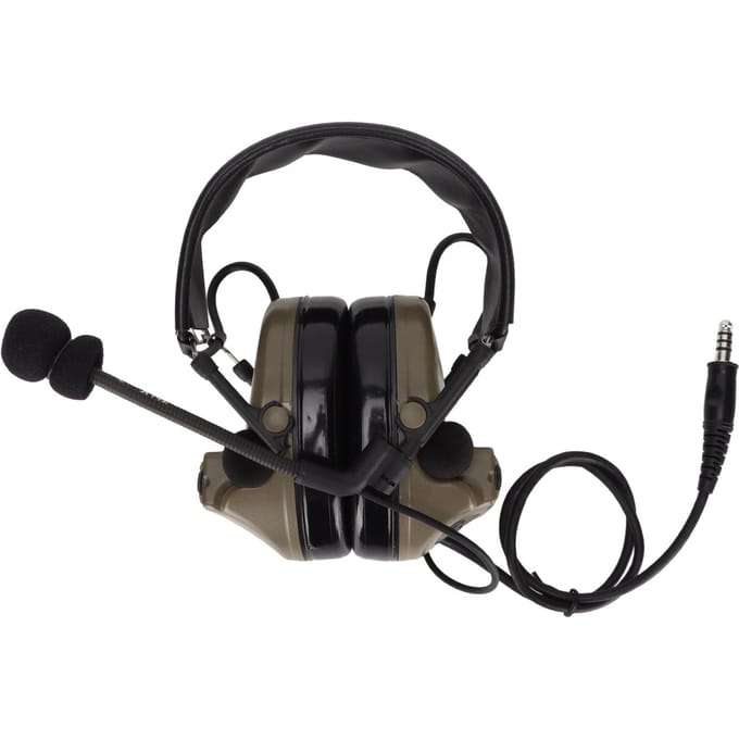 7.1mm Militaire Headset Professionele Geluidsonderdrukkende Elektronische Schietoorkappen met U94 PTT voor groen