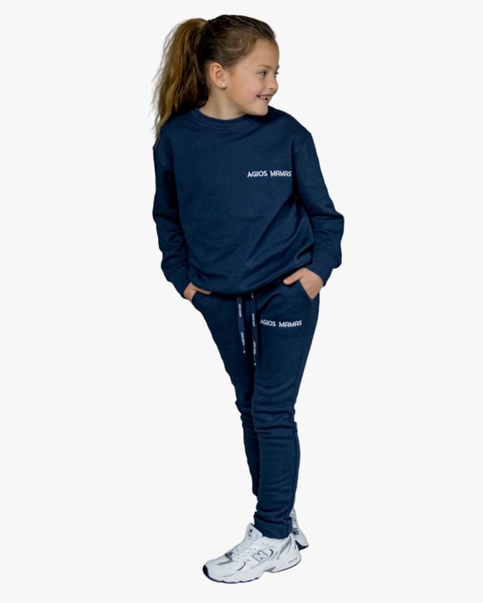 Basic Sweater Unisex - 100% katoen 320 GSM - Regular Fit - Maat 146-152 -