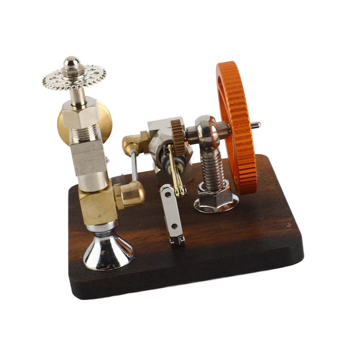 Stirlingmotor Vrije Zuiger Regelbare Snelheid Educatieve Elektriciteitsgenerator voor Mechanisch
