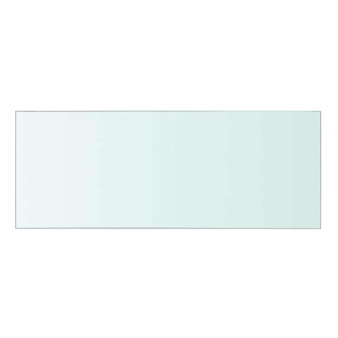 vidaXL - Schappen - 2 - st - 40x15 - cm - glas - transparant