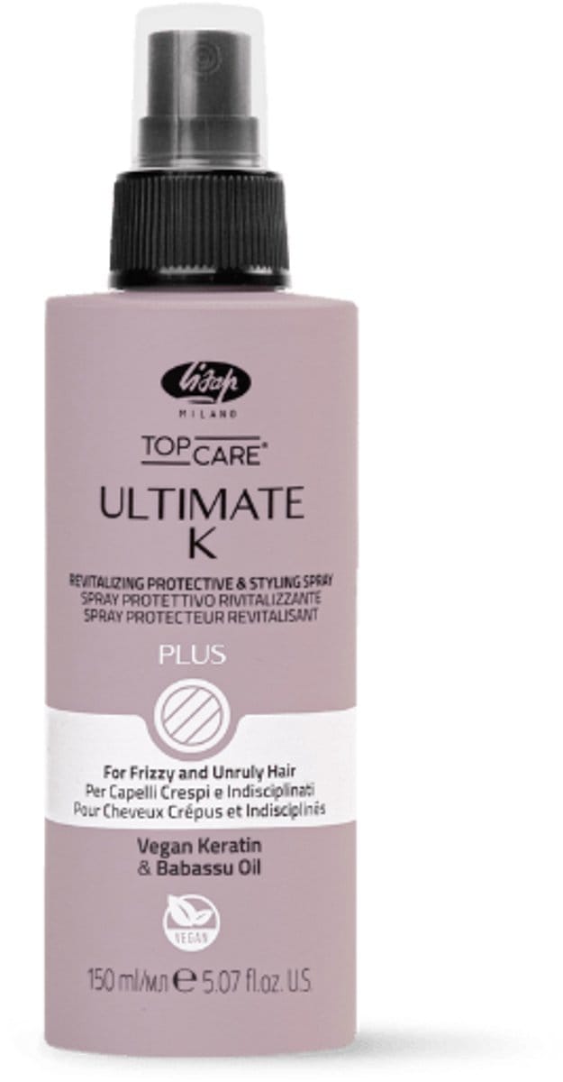 Lisap Top Care Ultimate K Revitalizing Protective & Styling Spray Plus 150ml