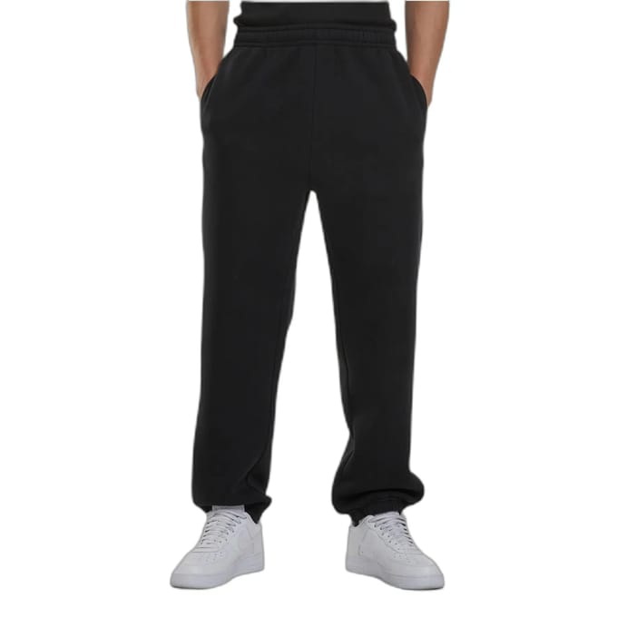 Urban Classics - Fluffy Heren joggingbroek - 5XL - Zwart