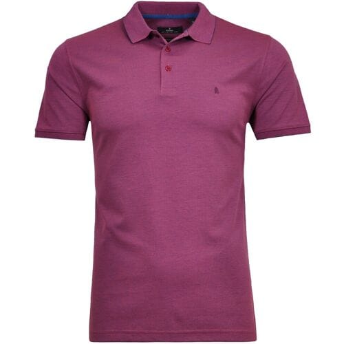 Ragman Uni Polo Light Cotton Mix Magenta / male