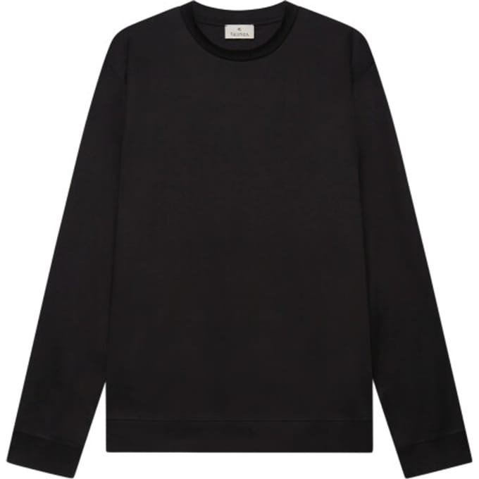 Valenza Heavy Supima Sweaters Zwart 1102