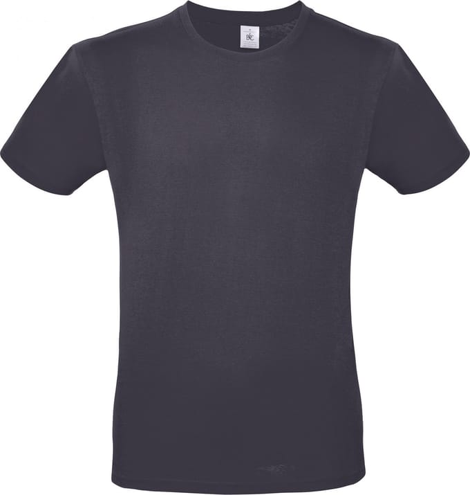 Classic E150 T-shirt B&C Collectie Light Navy Maat XS