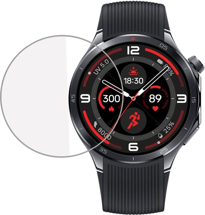 Screenprotector geschikt voor OnePlus Watch 3 - Folie Screen Protector