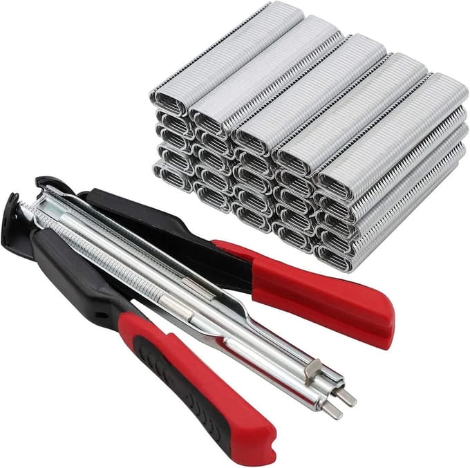 Solidchoice - Multifunctionele Automatische Fencing Pliers met 2500 C Type Nagels
