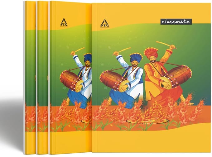 A4 Notebook Harde Kaft 360 Pagina's Enkele Regel