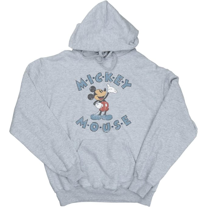 Disney Dames/Dames Mickey Mouse Dash Hoodie (Sportgrijs)