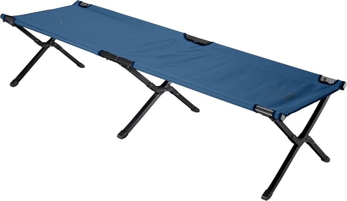 Luxe Opvouwbaar Campingbed L - Aluminium Frame & Sterk Oxford Polyester - 210x62cm