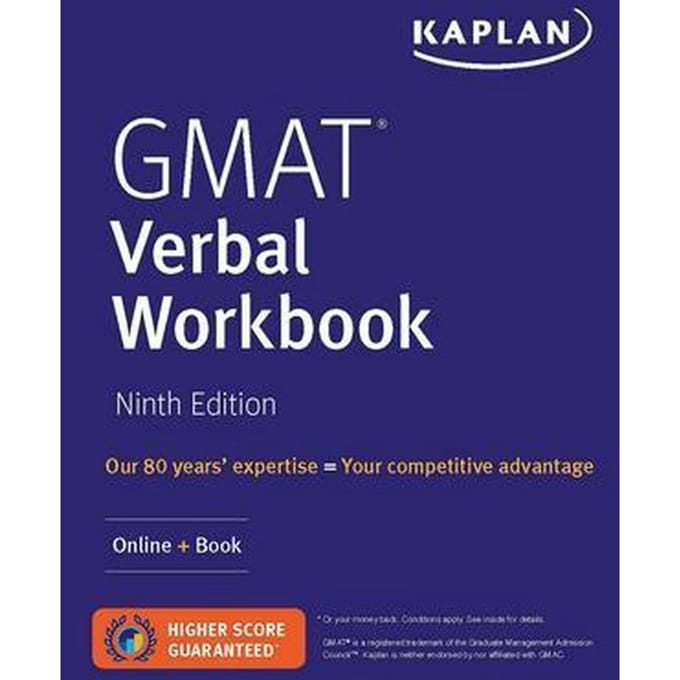 GMAT Verbal Workbook Over 200 Practice Questions + Online