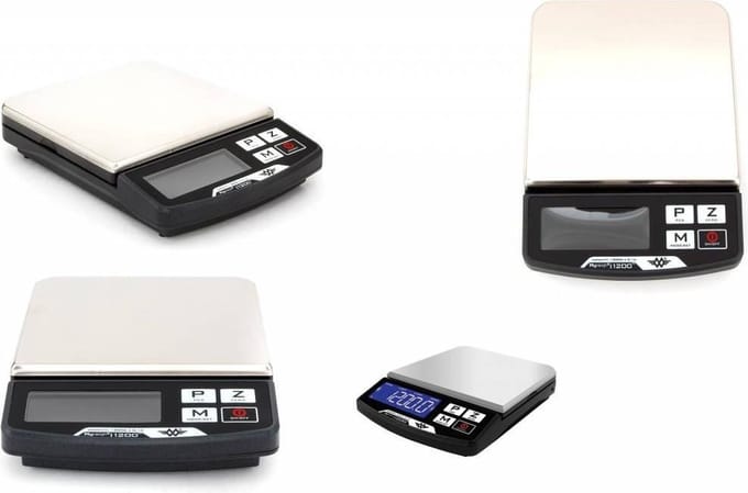 MY WEIGH Professionele Multi-use Tafel Weegschaal 0,1 tot 1200 Gram