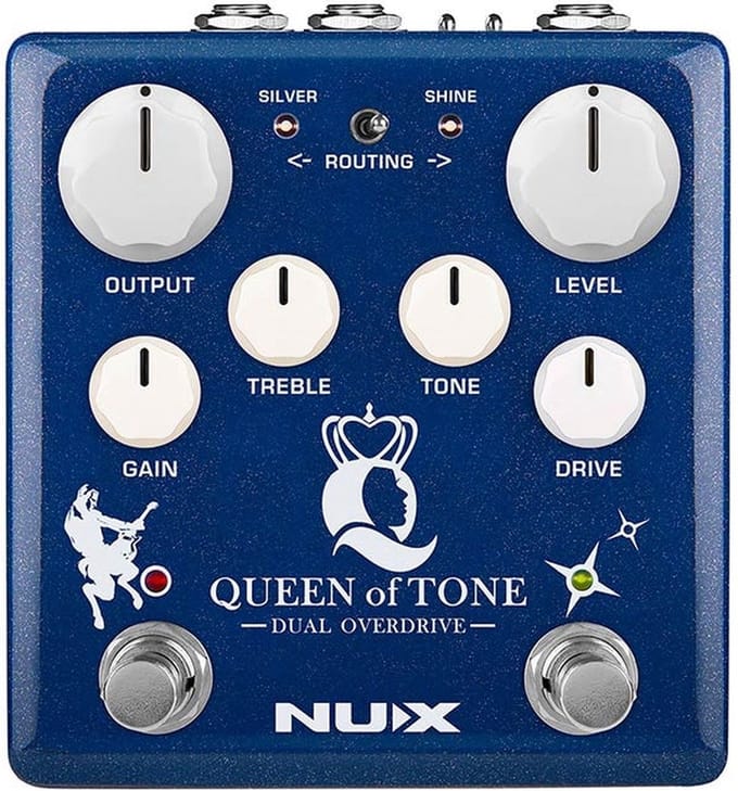 NUX NDO-6 Queen Of Tone dual overdrive effectpedaal