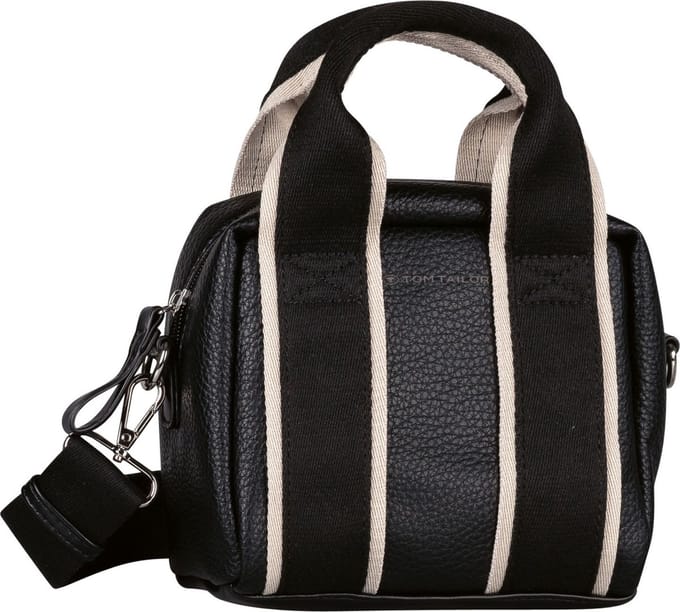 TOM TAILOR Handtas Schoudertas Hermia Cross Bag Black Zwart