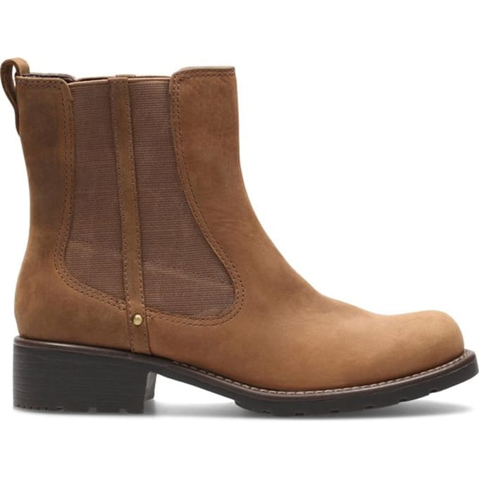 Clarks - maat 38 - Orinoco Club Dames Laarzen - Brown Snuff