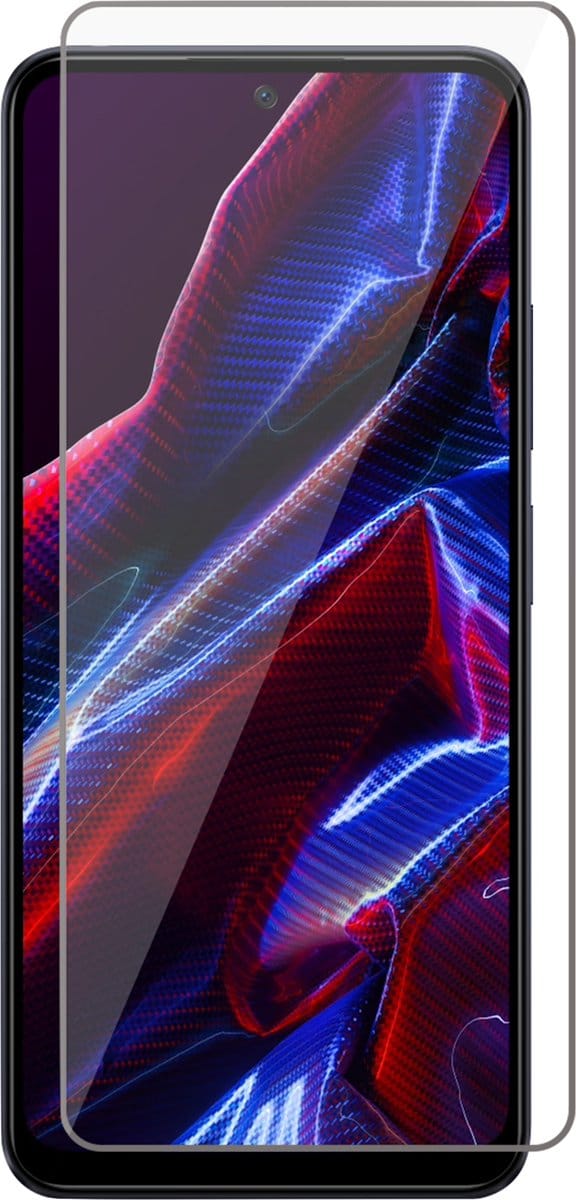 Screenprotector geschikt voor Xiaomi Poco X5 / Redmi Note 12 - Gehard Glas Screen Protector GlassGuard