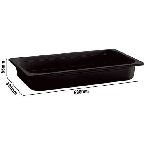 GGM Gastro (6 Stück) Melamin-Behälter GN 1/1 - ECOLINE - 7,1 Liter - Höhe: 65mm