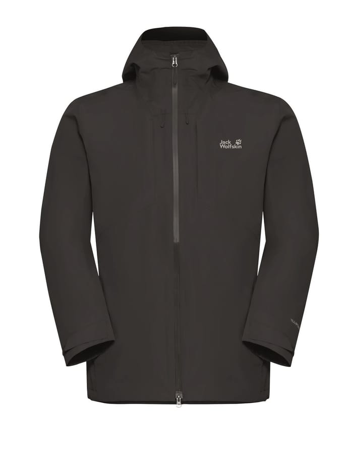 Jack Wolfskin Icecape 3in1 Down Jacket - Donsjas - Heren - 3in1 - Waterdicht - Zwart - Maat XL