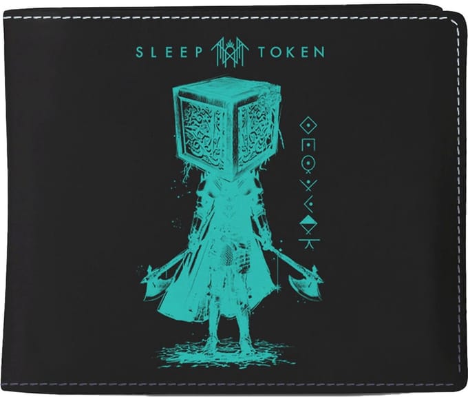 Rocksax Sleep Token - Granite Portemonnee - Zwart