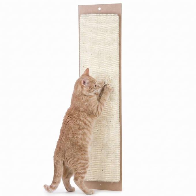 Animalking Krabplank voor Katten - Krabplank Muur - Kattenkruid - 10 x 50 CM