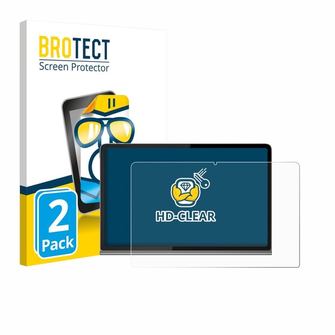 BROTECT - Screenprotector voor Lenovo Tab Plus 11.5" - Folie Beschermfolie transparant 2 Stuks