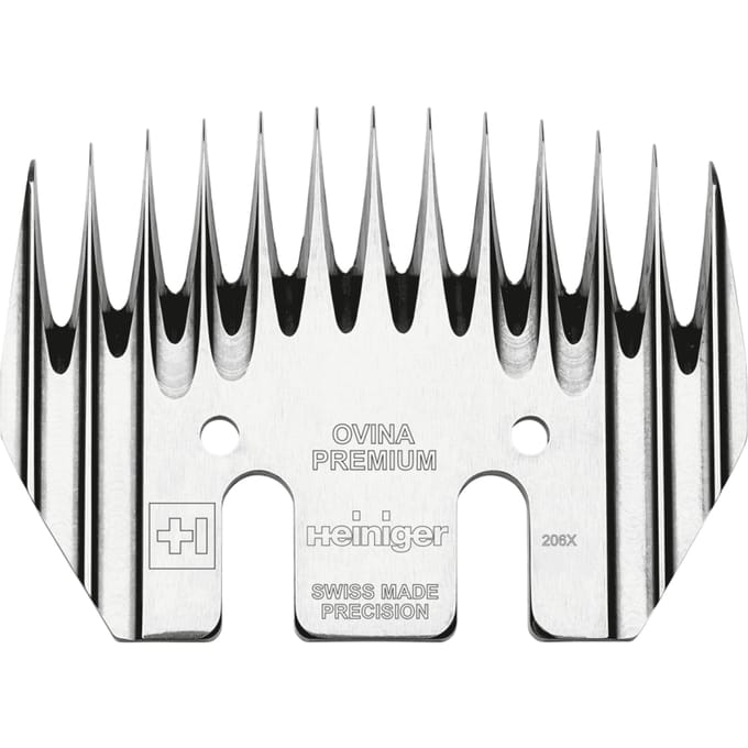 Heiniger Ovina Premium Scheermes 77 mm – Allround scheerkam met LG2-technologie